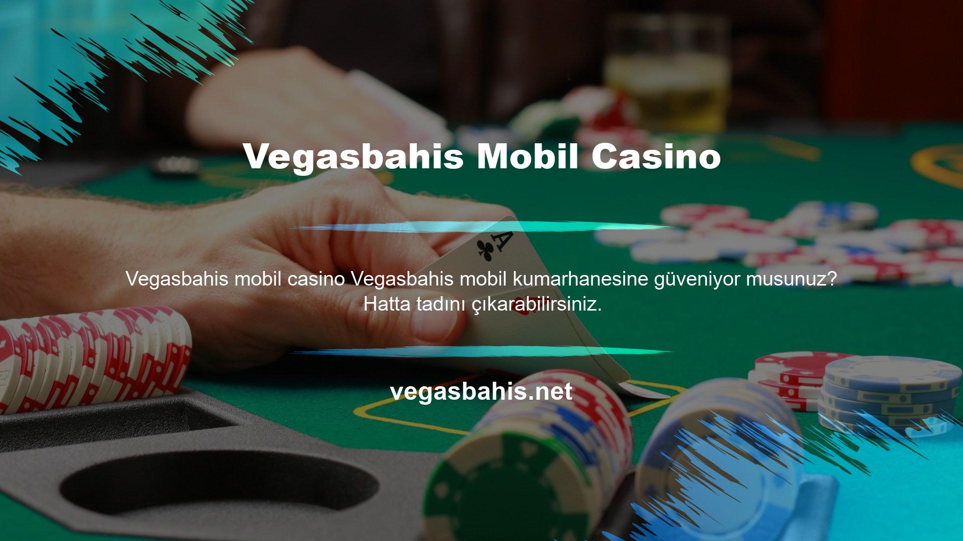 Vegasbahis Mobil Casino